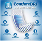 Pet Care Disposable Male Dog Diapers   Absorbent Male Wraps With Leak Proof Fit 