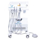 Mobile Dental Unit Gu-p302 Veterinary Use W  Air Compressor Handpiece Kit 4h Us