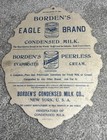 Vintage Antique Baby Food Advertising Sign Victorian Infants Milk For Children