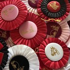 Ribbons Rosettes Lot Of 13 Horse Show 1980s - 1990s Large Red Pink White Black