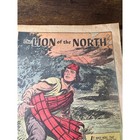 Vintage Illustrated History Comic  the Lion Of The North  1630 Scotland War Stry