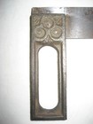 Vintage 6  Square Metal Handle