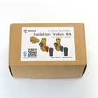 3 4  Tankless Water Heater Isolation Valve Kit  threaded   Rinnai