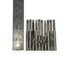 Lot Of 10     Hex-shank Knurled Tap tool Extensions     2-3 4  Length