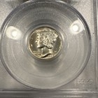 1940-d Mercury Dime Pcgs Ms65fb Cac Silver 10c Uncirculated Denver  Rare Find  