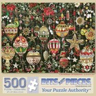 Bits And Pieces     500 Piece Jigsaw Puzzle For Adults     Christmas Orn