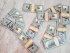 1000 Pcs 100 Dollar Replica Play Money Movie Prop Bill Fake Bank Games Kids Cash