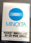 Minolta Pocket Binoculars 10x25  Wide Angle With Box Ect - Free Shipping