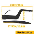 Rear Window Wiper Windshield With Blade Set Arm Fits For 2007-12 Gmc Acadia K