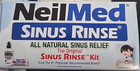 Neilmed Sinus Rinse Kit 50 Packets W  Rinse Bottle physician Recommended Brand