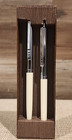 Vintage Paper Mate Ball-point Pen   Pencil Set  White   Chrome Read Description