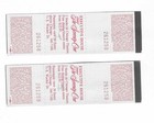 Liza Minnelli Unused Concert Tickets From 11 3 1986
