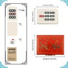 Mini Chinese Mahjong Set  Sturdy Construction Of Easy To Read Mahjong Game