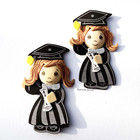10 Pc Graduation Foam Decoration Centerpiece Girl Recuerdos Cap   Gown 2025
