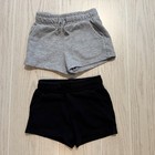 Cat   Jack Shorts Bundle Girls 2t Black Gray Pull On Casual Playwear 4pc Guc
