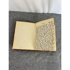 Antique 1930 Handwritten Diary Leather Gold Gilt Embossed San Francisco History