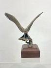 1988 Wally Shoop Bronze Eagle Statue Sculpture