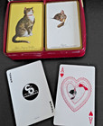 Vintage Chesapeake And Ohio Railway Peake Chessies Playing Cards In Box Cats