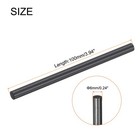 2pcs Carbon Fiber Rod 6mm X 100mm For Rc Plane Kite Wing Tube Quadcopter Arm