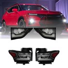 1 Pair Left   Right Upgrade Redline Led Tail Light For 2018-2021 Chevy Traverse