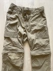 Rei Co-op Boy   s Convertible Cargo Hiking Pants Sz 14-16 Khaki Stretch Outdoor