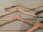Vintage Wooden Suit Hangers-lot Of 7