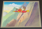 Shazam  Production Cel Of Shazam On Production Background And Framed - 1981