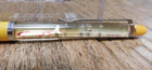 Vintage Floaty Mechanical Pen  Elvis Lisa Marie Private Jet Airplane  Nice