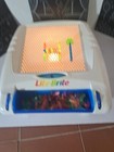 Hasbro Lite Brite White Flat Screen  Some Pegs  3 Patterns 2003