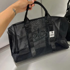 New Alo Yoga Sheer Duffle Bag Black Mesh   Gym Travel Bag  Hot Trend 2025