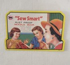 Fs Lot 4 Vintage Sewing Needle Books - Happy Home  Sew Smart   Army Navy  Home