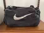 Nike Black Duffel Gym Travel Workout Tote Bag Measurements 17 5    X 14    X 12   