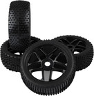 Rc Tires   Wheels Set  4pcs  - 1 8 Scale 17mm Hex  Off-road Buggy Tires For Arrm