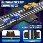 Slot Car Race Track Set Electric Powered Race Track Dual Racing Car Track Set