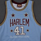 Vintage Harlem Globetrotters Jersey Mens Xl Blue Sweet Lou 41 Platinum Fubu Nba