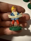 Vintage Hard Plastic Miniature 2  Gnomes Elves Made In Germany Lot Of 4