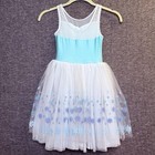 Disney Store Frozen Leotard Tutu Dress Up Princess Fancy Party Dress Size 7 8