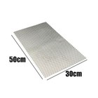 Embossed 304stainless Steel Heat Barrier For Muffler Exhaust Wrap Firewall Sheet