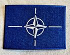 Nato Flag Embroidered Iron-on Patch Military Emblem North Atlantic Treaty Logo