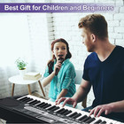 Piano Keyboard  61 Key Keyboard Piano For Beginner professional  Electric Piano 