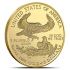 1 10 Oz Proof American Gold Eagle Coin  random Year  Capsules Only 