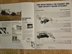 New Idea Rectangular Baler Literature    Model 551   571   571w