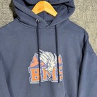 Hanes Blue Mountain State Bms Goat Hoodie Navy Blue Large Lionsgate 2010