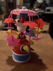Pre Ww Ii Japan Mechanical Celluloid Hungry Chicks Merry Go Round No Box