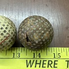 Lot Of 4 Antique Golf Balls Bramble Liquid Center Plymouth Ed2 Cats Paw Vintage