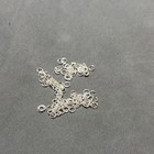 10 Pack Solid 925 Sterling Silver Jump Rings 4mm 22 Gauge Jewelry Making Diy 