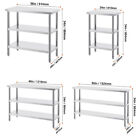 Vevor Stainless Steel Food Prep Table Commercial Kitchen 14 24 18 48 14 60 In