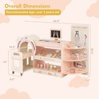 Wooden Doctor Play Set For Kids Pretend Play Doctor Kit With Toy Ct Machine