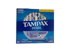 3 Pk - Tampax Pearl Tampons light  For A Total Of 150 Tampons - Damaged Box