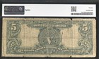 Fr 281 1899  5 Five Dollar Silver Certificate  indian Chief Note  Pmg 12 Fine